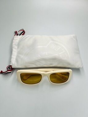 Moncler Minuit Rectangle Frame Sunglasses EUC